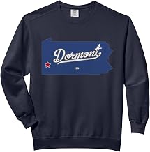 Dormont Pennsylvania PA Map Comfort Colors Adult Sweatshirt