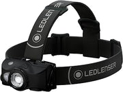 Ledlenser MH8 Headlamp, LED Headlamp, Hard Hat Light, Head Flashlight