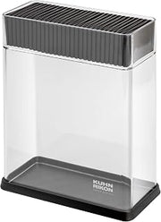 Kuhn Rikon COLORI Knife Block, Transparent, Unequipped, Blade Protection