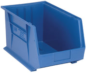 QUANTUM STORAGE SYSTEMS Blue / 18L x 11W x 10H / Ultra Stack & Hang Open Storage Bins