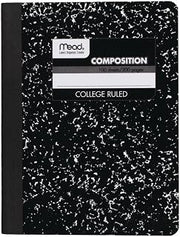 MEA09932 - Black - Mead Sewn Composition Books - Each
