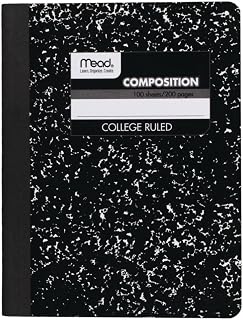MEA09932 - Black - Mead Sewn Composition Books - Each