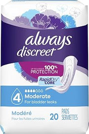 Always Discreet Pad Mod Reg 20, 1 Count