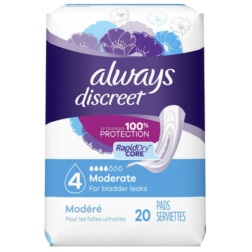 Discreet Pad Mod Reg by Always – Medium, Cotton, Model KAC-PROCTER-037000887003