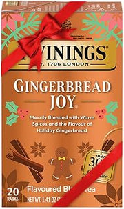Twinings Gingerbread Joy Holiday Tea 20 Count (1.41 oz) 40g