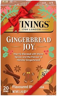 Twinings Gingerbread Joy Holiday Tea 20 Count (1.41 oz) 40g