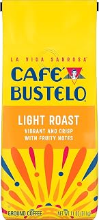 Cafe Bustelo Café Bustelo Light Roast Ground Coffee, 11 Ounce Bag