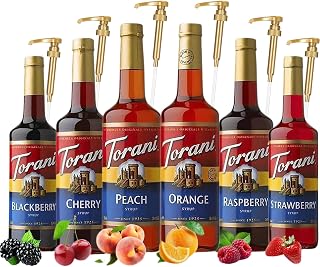Torani Fruit Bowl Syrup Variety | 6-Pack