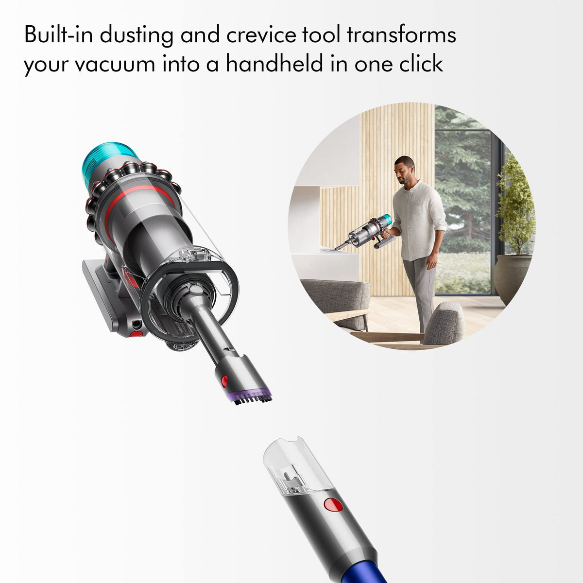 Gen5outsize Cordless Vacuum Cleaner by Dyson – Extra Large, Blue, Model 447923-01-cr