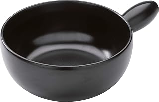 Kuhn Rikon Caquelon Classic Induction Black 23 cm Ceramic Fondue