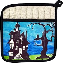 Betsy Drake PT1041 Haunted House Pot Holder