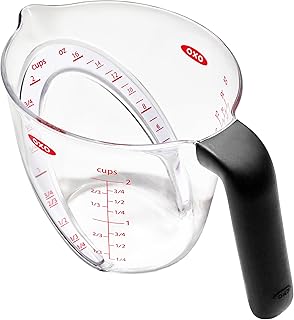 OXO Good Grips Angled Measuring Cup with Measurement Markings, 2 Cup