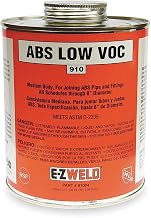 E-Z Weld ABS Cement, 32 Oz, Black