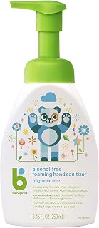 BabyGanics Alcohol-Free Foaming Hand Sanitizer, Fragrance Free, 8.45oz Pump Bottle