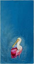 Spoonbill Portrait Beach Towel