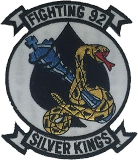 US Navy Fighting 92 "Silver Kings Patch - Color - Veteran Owned Business