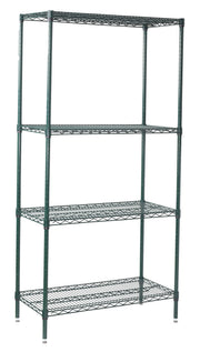 Winco 18" x 48" / Epoxy / Chrome Rack Shelves