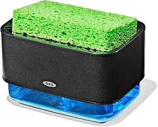OXO Good Grips Soap Dispensing Sponge Holder - Matte Black