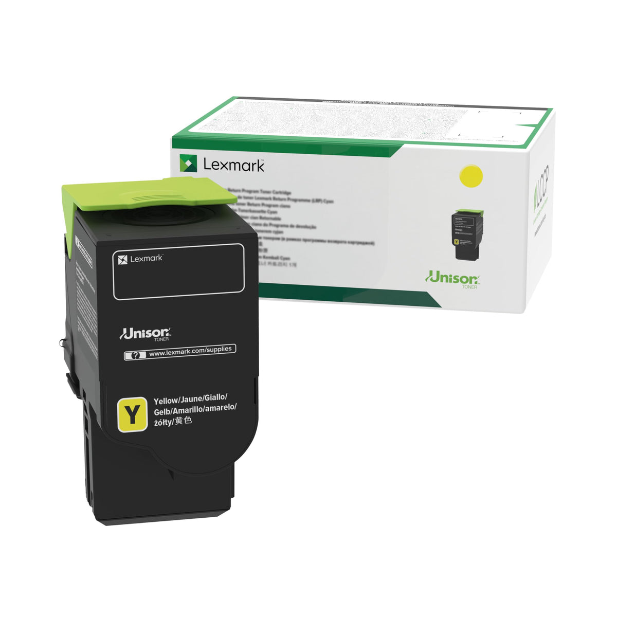 Extra High Yield Yellow Toner Cartridge by Lexmark – normal, yellow, Model C242XY0