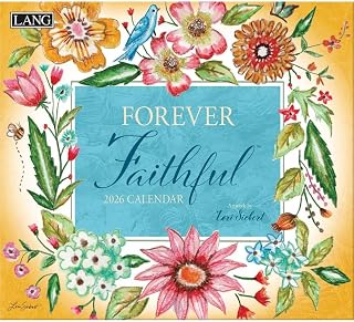 Lang, Forever Faithful 2026 Wall Calendar by Lori Siebert, 13.4'' X 12'', 12-Month Calendar with Stapled Binding