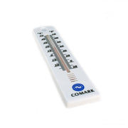 Wall Mounted Thermometer by Comark – Max Temp. F 120 - Min Temp. F -20, White, Model WT4