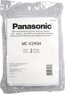Panasonic MC-V295H Type C-19 Canister HEPA Vacuum Bag, Pack of 2