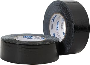 PC-600 General Purpose Grade Duct Tape: 2 in. x 60 yds. (Black) by Shurtape