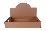 SOUTHERN CHAMPION TRAY 1 / Kraft Non-Window / 21-1/2" x 14-5/8" x 15-3/8" Bakery Take Out Containers