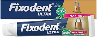 Fixodent Ultra Max Hold Plus Scope Secure Denture Adhesive 1.8oz