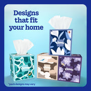 COOLTOUCH FACIAL TISSUE UPRIGHT by Kleenex – 50 Count (Pack of 1), Paper, Blue, Model 56522