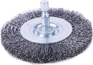 Forney 72792 Wire Wheel, Fine Crimped with 1/4" Shank, 3"