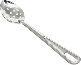 Thunder Group 13" perforated basting spoon, stainless steel handle, comes in each