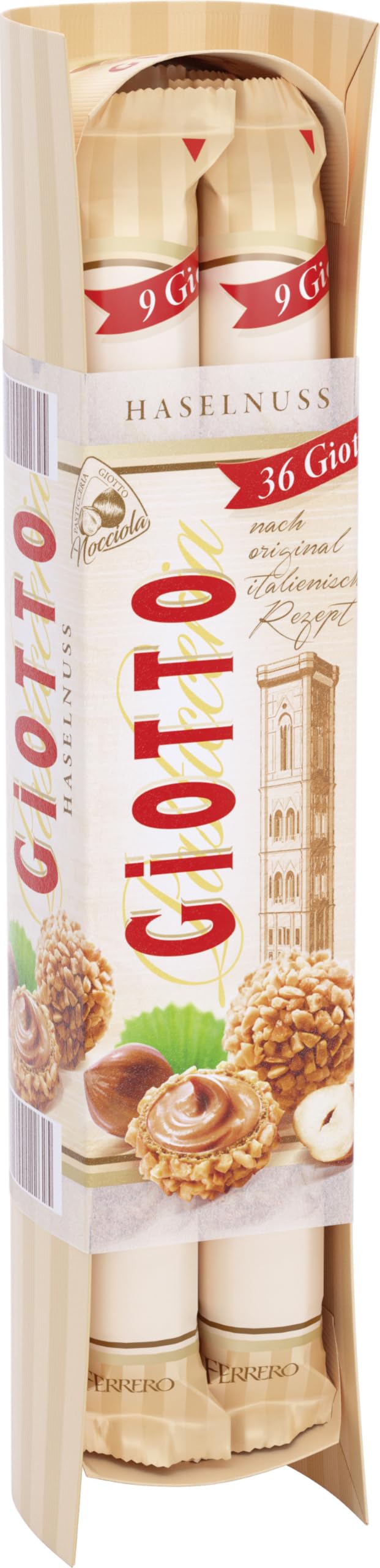 Giotto 154g by Ferrero – 5.43 Ounce (Pack of 1), gold, Model 72742