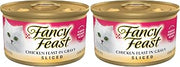 Fancy Feast Purina Sliced Chicken Feast Wet Cat Food in Gravy - 3 oz. Cans (Pack of 48)