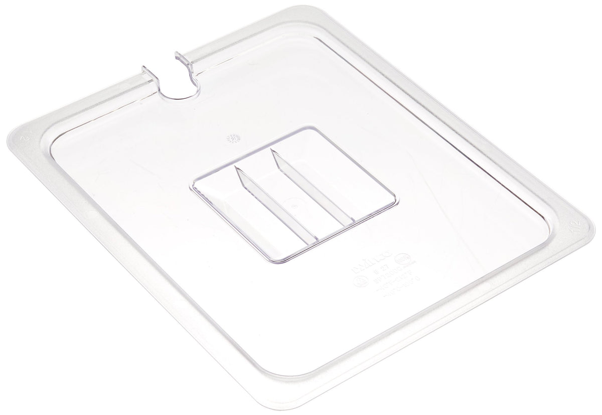 Winco Half Size / Slotted / Clear Lids