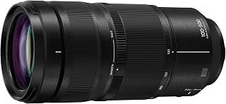 Panasonic LUMIX S-R100500E 100-500mm F5-7.1 O.I.S. L-Mount Lens, Full-Frame Telephoto Zoom, 0.8m Close Focus, Customisable Focus Ring, Weather Resistant, Black