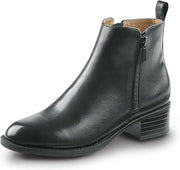 SR Max Womens Black Ramey MaxTrax Soft Toe SRO Side-Zip Dress Shoe