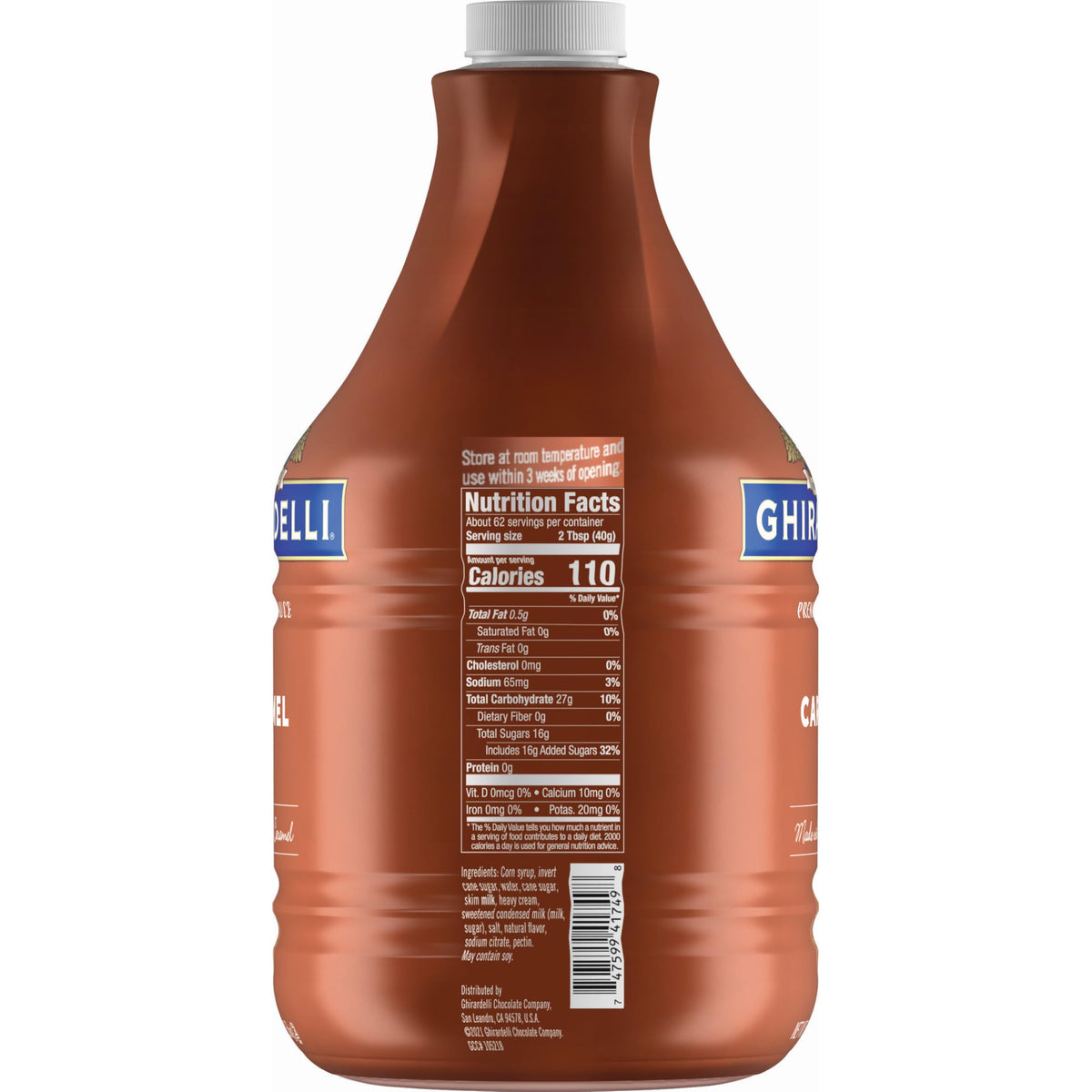 Ghirardelli Caramel / 87.3 Ounce (Pack of 1) / 1 Caramel