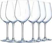 Luminarc Menades Collection - 6 stemmed Glasses 36 cl - Made in France - Reinforced Packaging