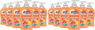 Softsoap Antibacterial Liquid Hand Soap Pump, Crisp Clean - 11.25 fluid ounce (Pack of 2)
