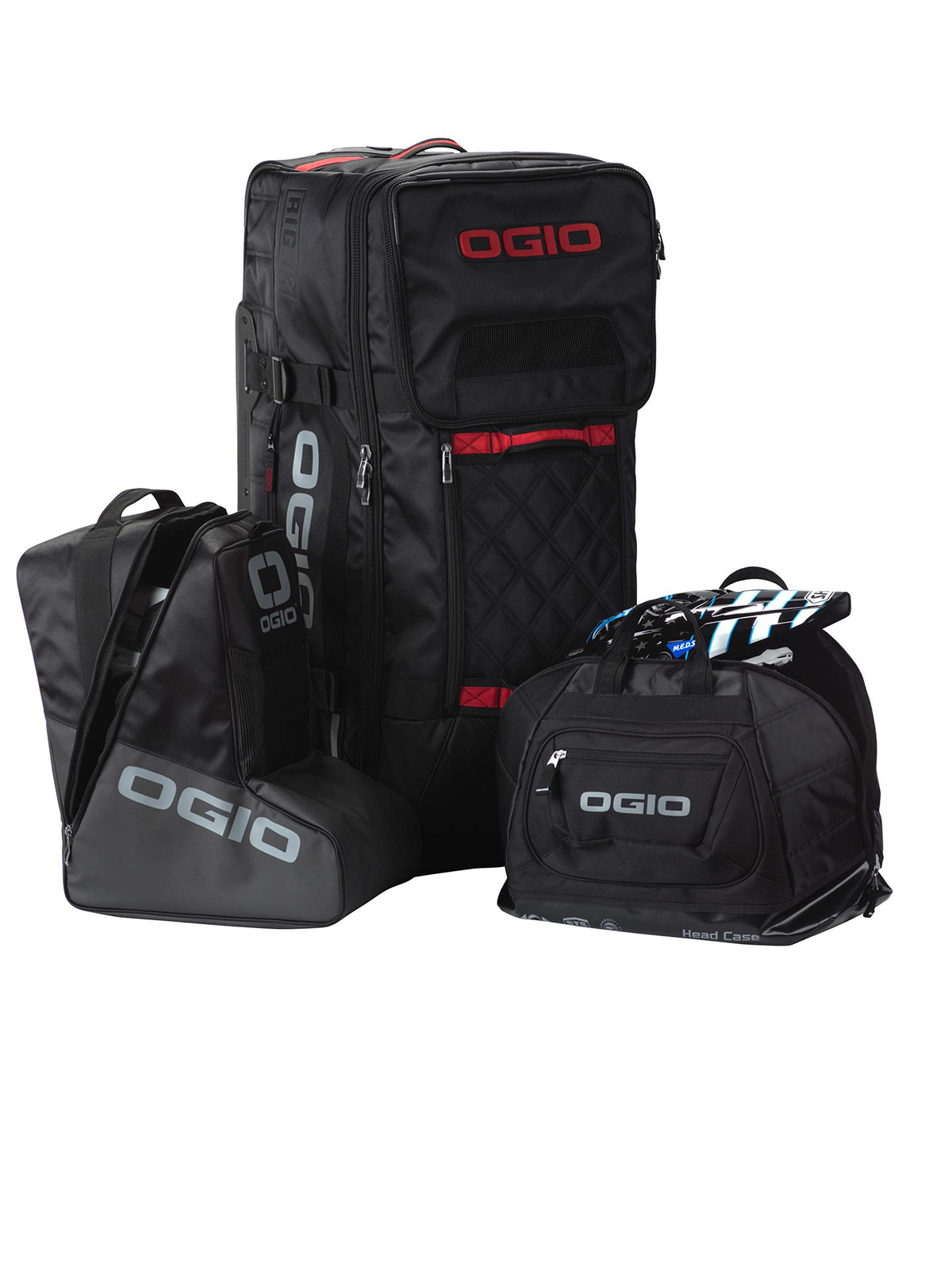 Rig T-3 Black by OGIO – one_size, 151.2 liters, 600D polyester, 420D nailhead dobby polyester, Black, Model OG5919580