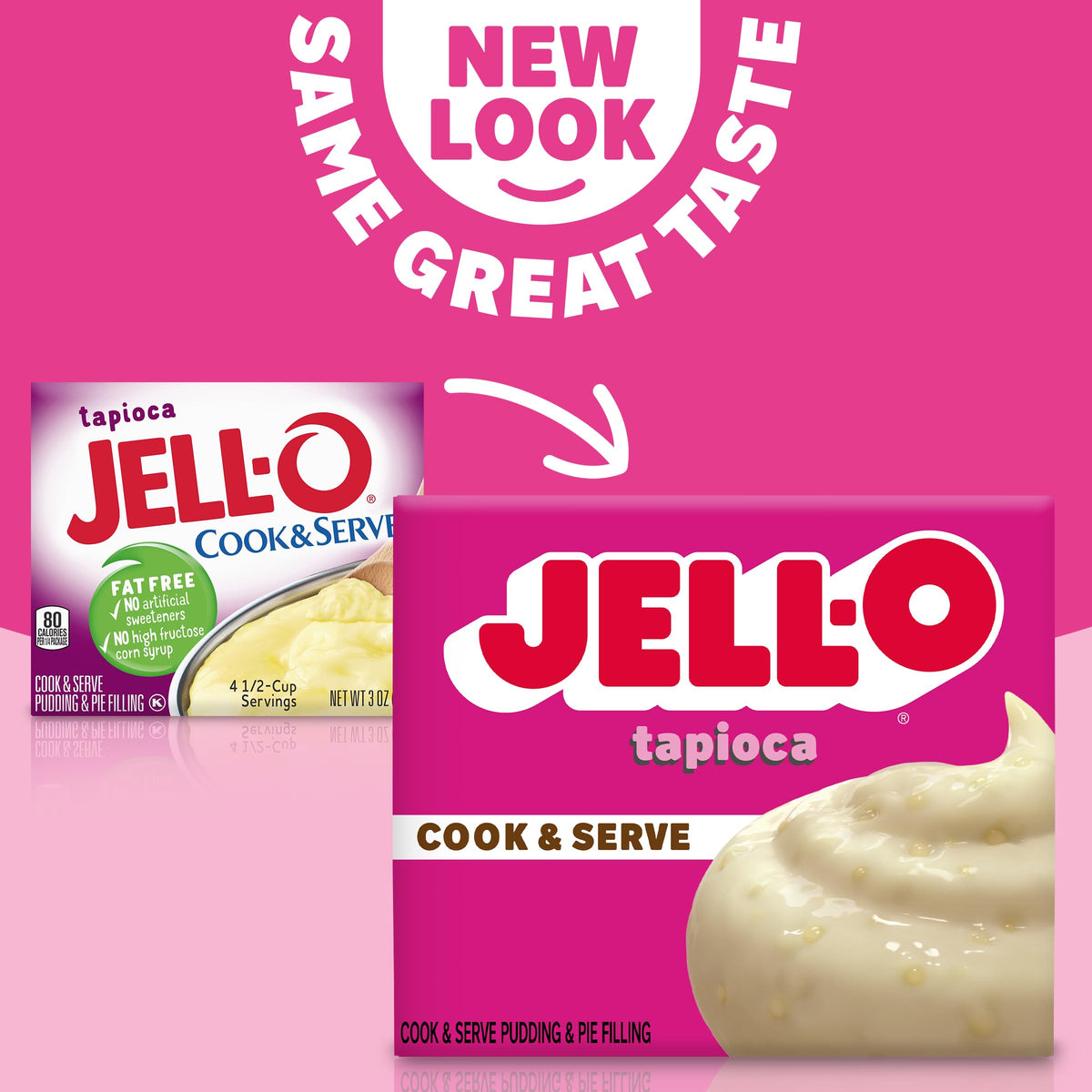 Jell-O Tapioca / 3 Ounce (Pack of 24) / 24 Pudding Mixes