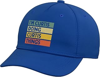 I'm Curtis Doing Curtis Things Funny Personalized Quote Adjustable Baseball Hat