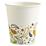 Deerfield Printed Paper Hot Cups by Boardwalk – 10 Ounces, 10.0 fluid_ounces, Paper, Green