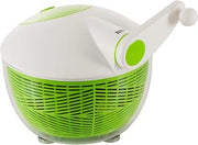 Kuhn Rikon Salad Spinner with Side Handle and Instant-Stop Button, 26 cm