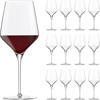 Libbey 70022 "Prism" Wine Glass, 473 ml, Set of 12
