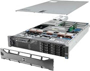 High-End DELL PowerEdge R710 Server 2x 2.80Ghz X5660 6C 72GB (Renewed)
