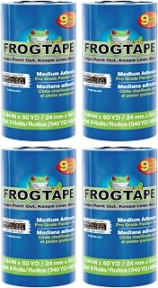 FrogTape Pro Grade Blue Painter's Tape, 0.94 in. x 60 yds. (Blue) 36-Pack, 242751