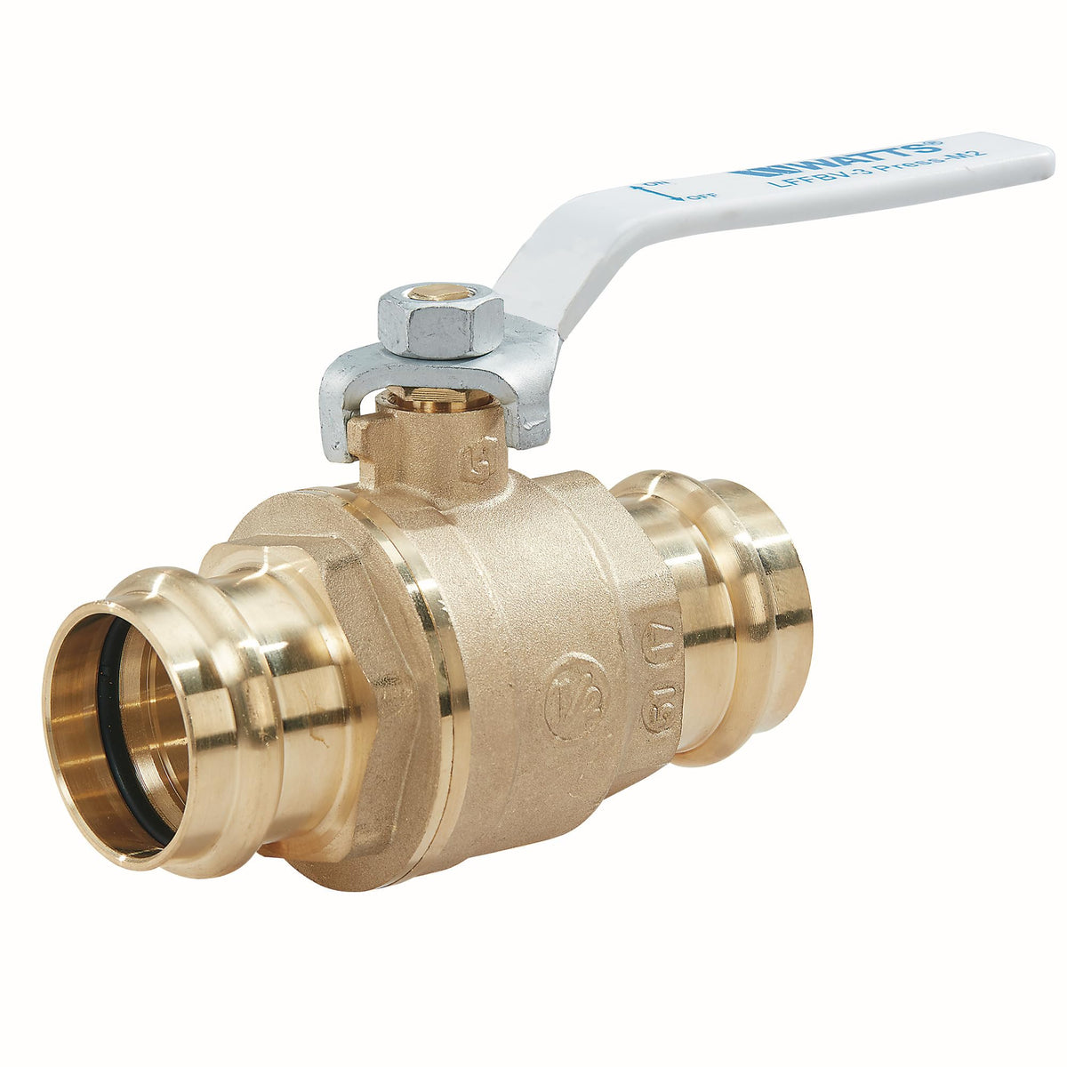 Watts 1/2 Inch / Integral Press Fitting End Connection / 1 Ball Valves