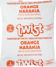 Kool-Aid Twist Orange Drink Sweetened Powdered Drink Mix, 8.6 Ounce (Pack of 12)